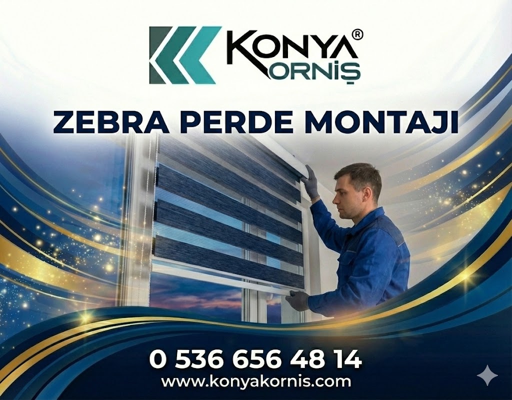 Konya Zebra Perde Montajı